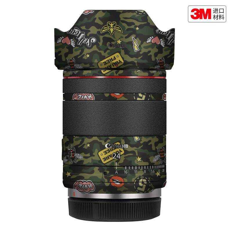 เหมาะสําหรับ Canon RF24 F1.4VCM ฟิล์มป้องกันเลนส์สติกเกอร์เปลี่ยนสีผิว 3M