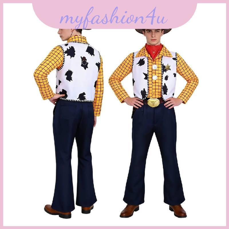 Woody Jessie Buzz Lightyear Alien Costume Set พร้อมวัสดุนุ่มสําหรับเด็ก Theatre และงานปาร์ตี้