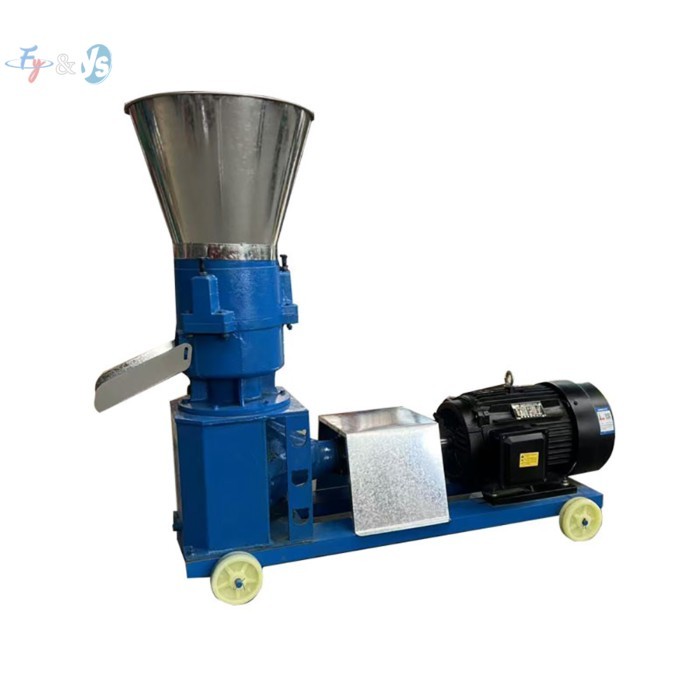 Electric Pellet Machine 220V/380V Wood Pellet Mill,Biomass Pellet Press- Multi-Function Feed Granul