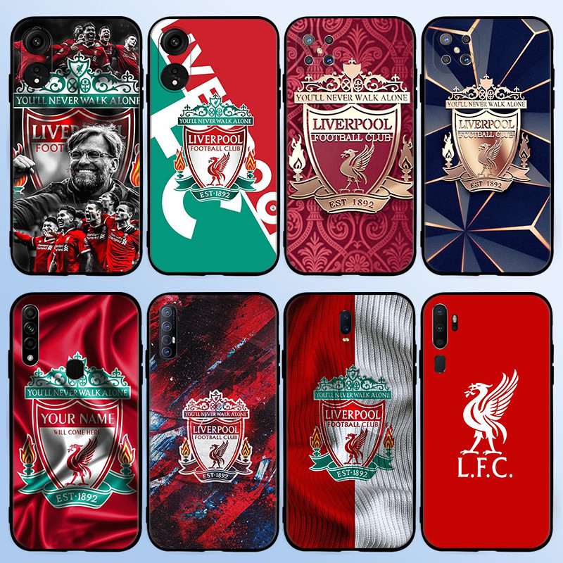 สําหรับ OPPO F5 A73 F7 F9 Pro A7X A9 F11 F17 F25 Pro F19 A74 F19 Pro Plus F27 Liverpool FC 8Y16 นุ่ม