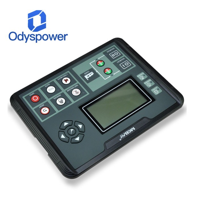 Mebay ATS520 Controller ATS Diesel Generator Controller Dual Power Switch ATS Control Module LCD Di