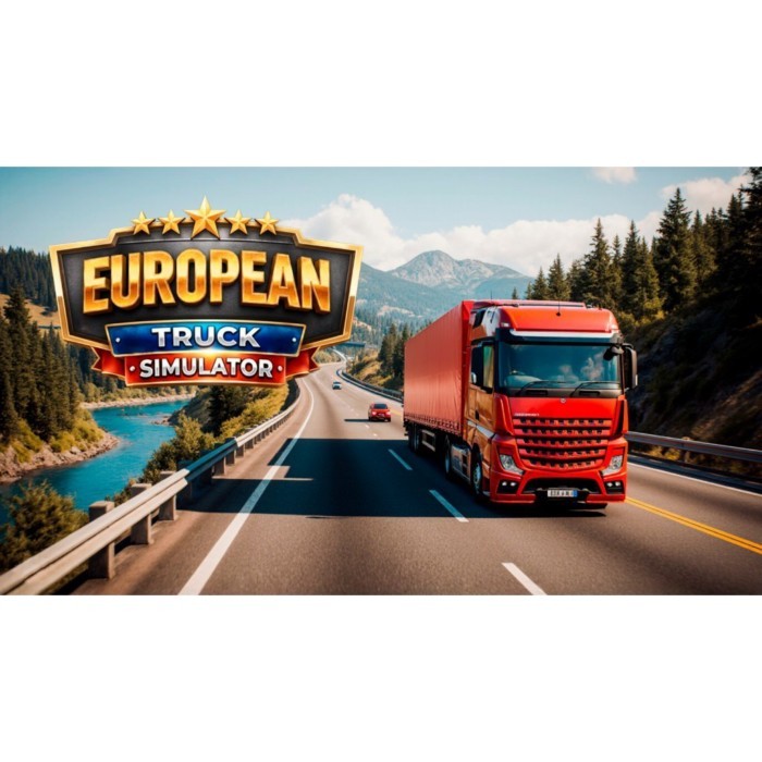 European TRUCK Simulator Nintendo Switch Game （BUY 3 TAKE 1)