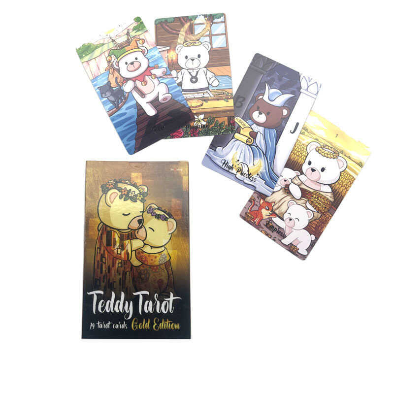 12X7 Teddy Tarot Teddy Tarot Card Board Game Third Edition