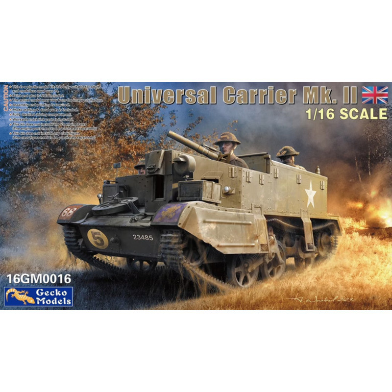 Gecko Models 16GM0016 Universal Carrier Mk. II 1/16 Static model kit