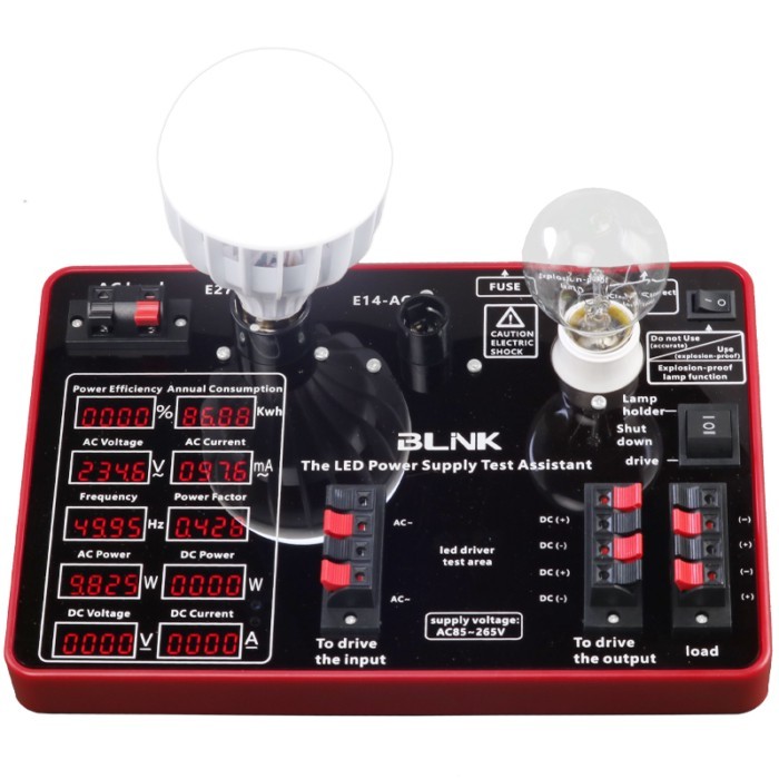 LED Power Drive Tester Lighting Aging Lamp Meter Bulb Test Equipment
