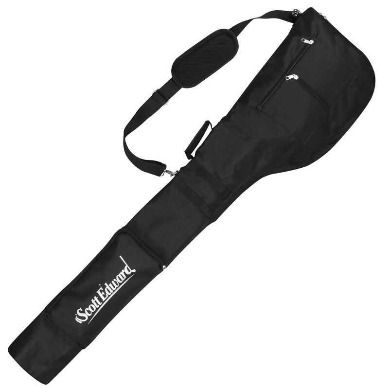 ble Golf Club Carry Portable Sunday Pencil , Lightweight Waterproof Training Case, Holds 7-12 Clubs