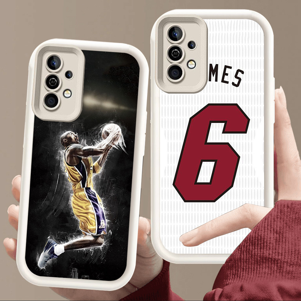 SAMSUNG สําหรับSamsung A55 A24 A34 A35 A56 A05S A36 A54 A25 A16 A04s A15 A14 S25 Ultra 5Gนุ่มสีขาวE5