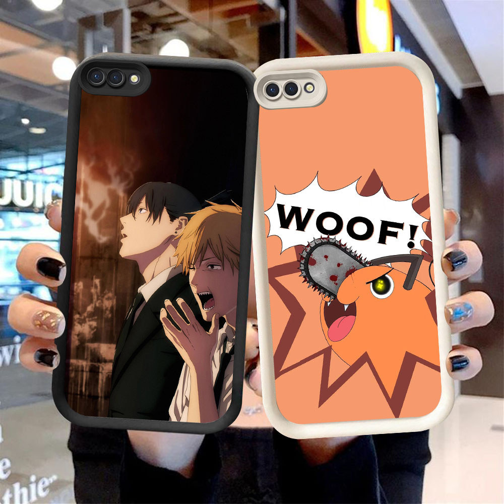 CK-48 Chainsaw ManปลอกกันกระแทกสําหรับOPPO A5 A5X A3S A1K A12E Realme 14 14T C2 C2s