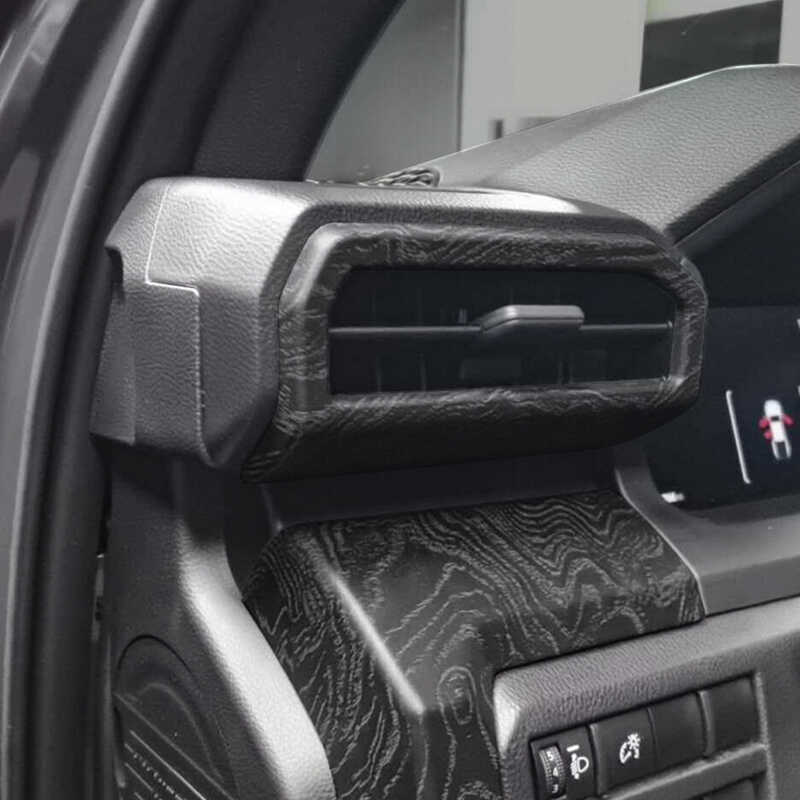เหมาะสําหรับ 24 Toyota TACOMA ซ้ายขวาเครื่องปรับอากาศ Outlet Trim TACOMA Outlet กรอบตกแต่งเฉพาะ