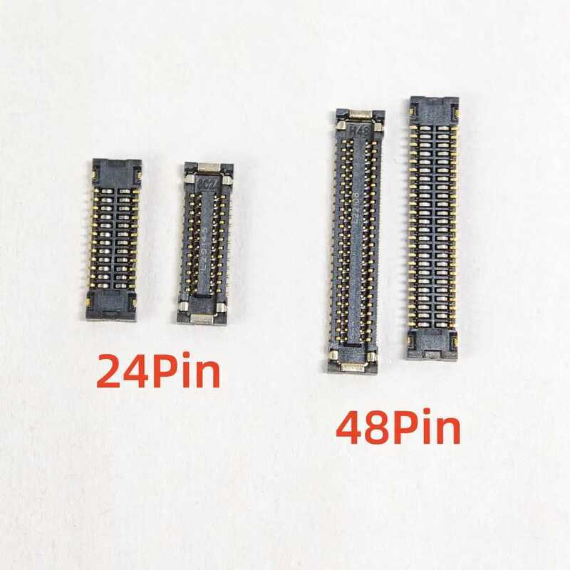 5-10 ชิ้น ขั้วต่อสายแพรหน้าจอ LCD สำหรับ Moto Edge / S30 / G200 ขั้วต่อชาร์จ USB 24 พิน 48 พิน