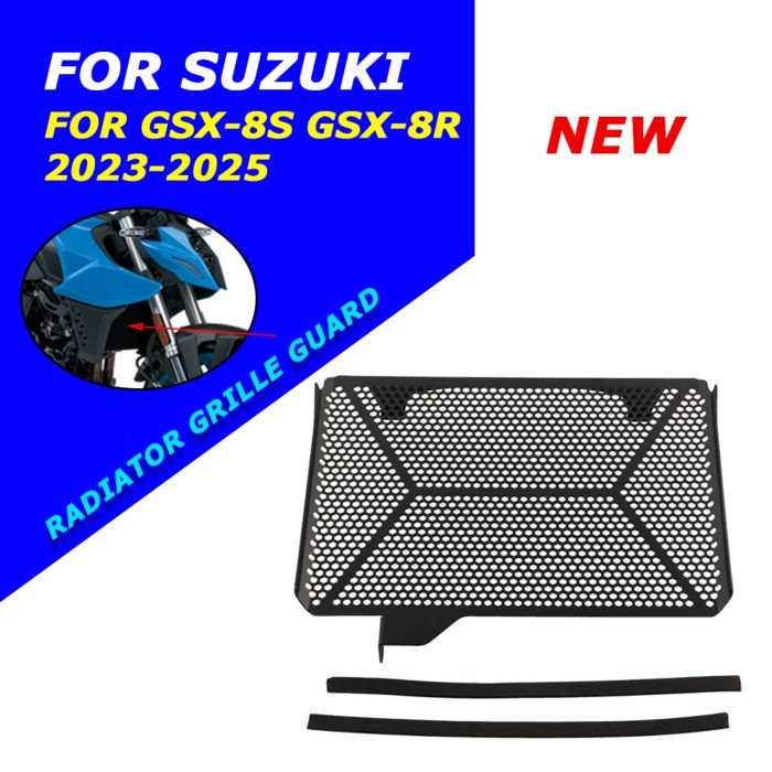 Radiator Guard Grill Cover Protector FOR SUZUKI GSX-8S GSX-8R GSX8S GSX8R GSX-8 S GSX8 R 2023 2024