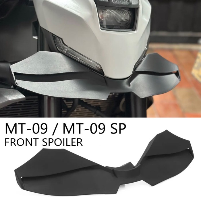 Motorcycle Front Spoiler Kit For Yamaha MT-09 MT 09 MT09 SP 2024 2025 Naked Aerodynamic Winglet Dow