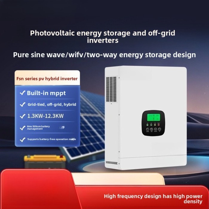 12.3KW Solar Hybrid Inverter, Off Grid PV Integrated Machine, High Power No Battery Start