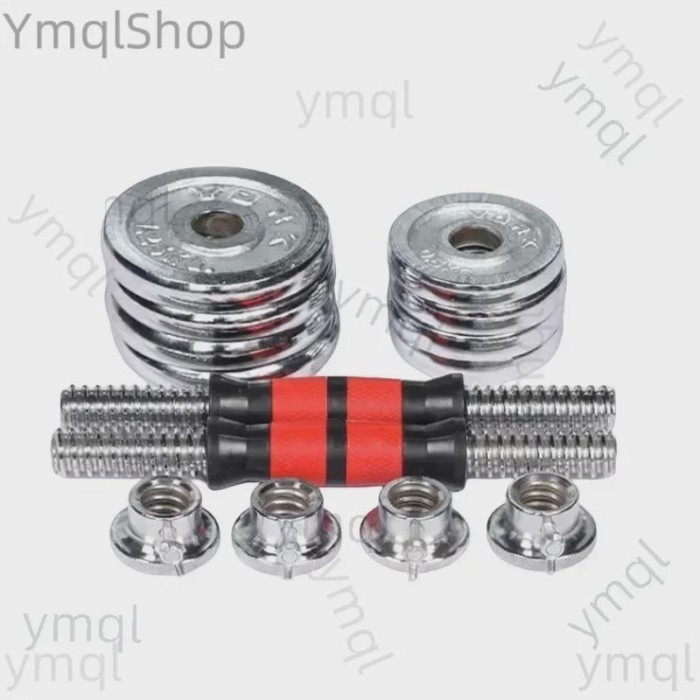 Dumbbell Male Fitness Home Equipment Female Adjustable Weight Set Solid Iron 10kg Dumbbell Electrop