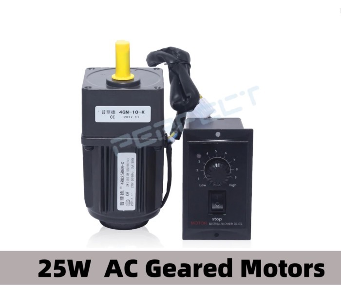 4RK25GN-C  220V AC Geared Motors 25W Induction Small Machine CNC Milling Engraving Accessories Whol