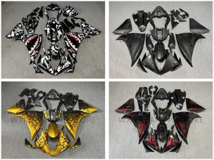 NEW ABS Motorcycle Injection mold full Fairing Kit fit For YZF R1 2009 2010 2011 YFZ-R1 09 10 11 Bo