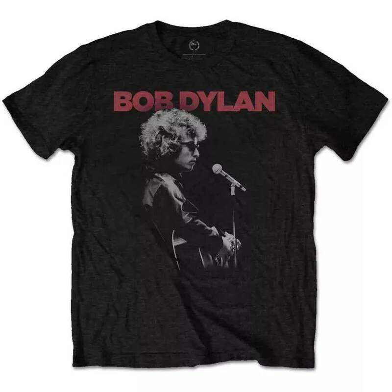 ใหม่ Bob Dylan Bob Dylan, Rock Poet, American Retro High Street Retro เสื้อยืด Harajuku รูปแบบ, ฤดูใ