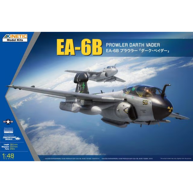 Kinetic K48075 EA-6B Prowler "Darth 'Vader" 1/48 Static model kit