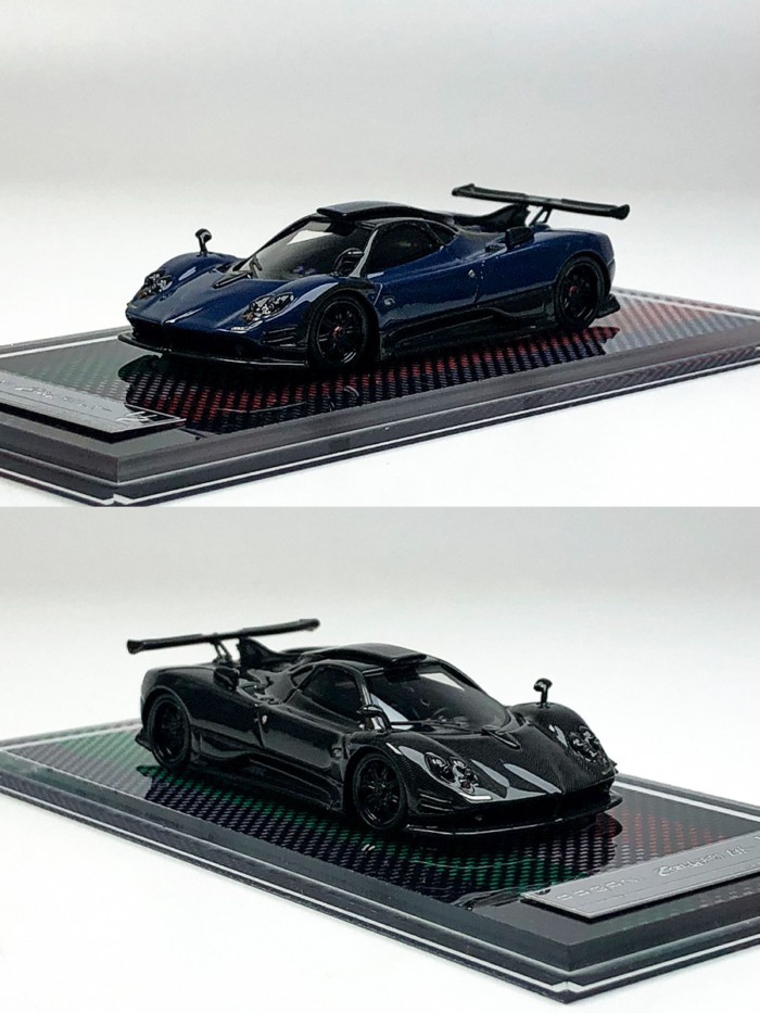พร้อมสต็อก U2 1: 64 Pagani Zonda 760LH Full Carbon เรซิ่นจําลองรถรุ่นคอลเลกชันเครื่องประดับ