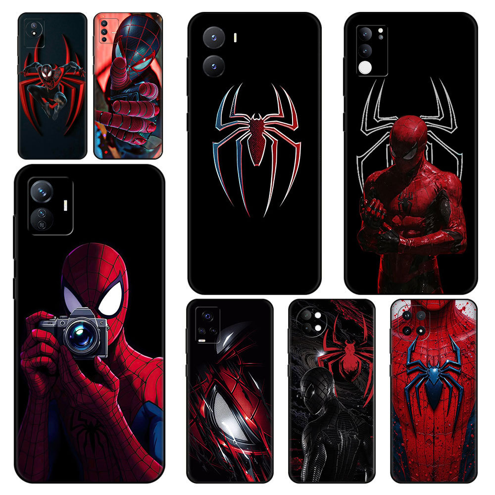 ประณีต Spider-Man ^YP-3 สําหรับ Vivo Y01 Y02 T Y03 Y5S Y11 Y12 S A Y15 SA Y16 Y17 S Y12 ความเข้ากันไ