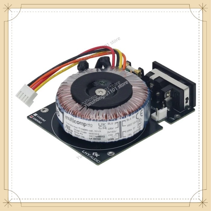 LPSUHD8000 Upgraded LowNoise Linear Power Supply DIY Board For ZIDOO UHS8000 HD Audio Player HiFi A