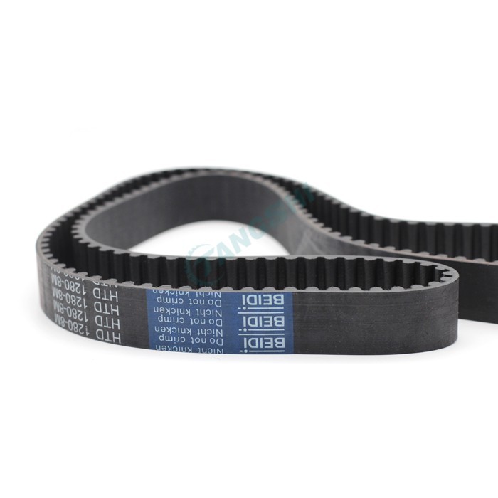 HTD 8M Closed Loop Timing Belt 20mm Width Synchronous Belt Length Customizable from 264mm to 712mm