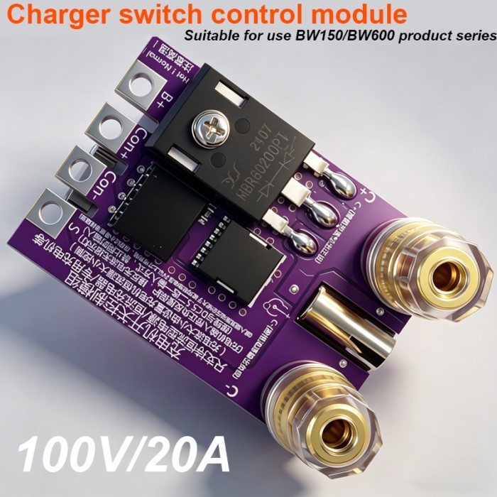 ATORCH BW600 Electronic Load Meter Charging Control Module Adapter Max 100V 20A Supports DC5.5 Inte