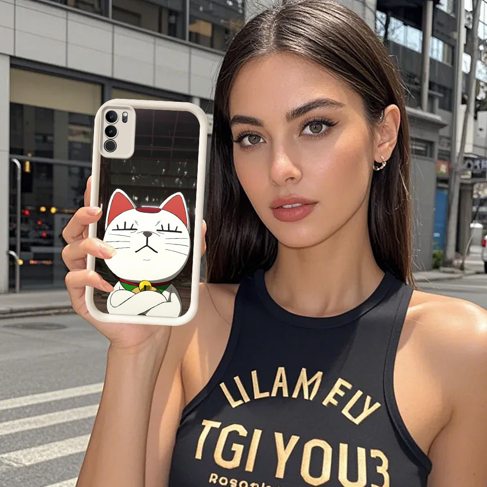 DE-8 Danadan Cat Casing HP สําหรับ VIVO Y27 Y36 V25 Y28s Y18i V25E Y03 Y03t Y27s Y18