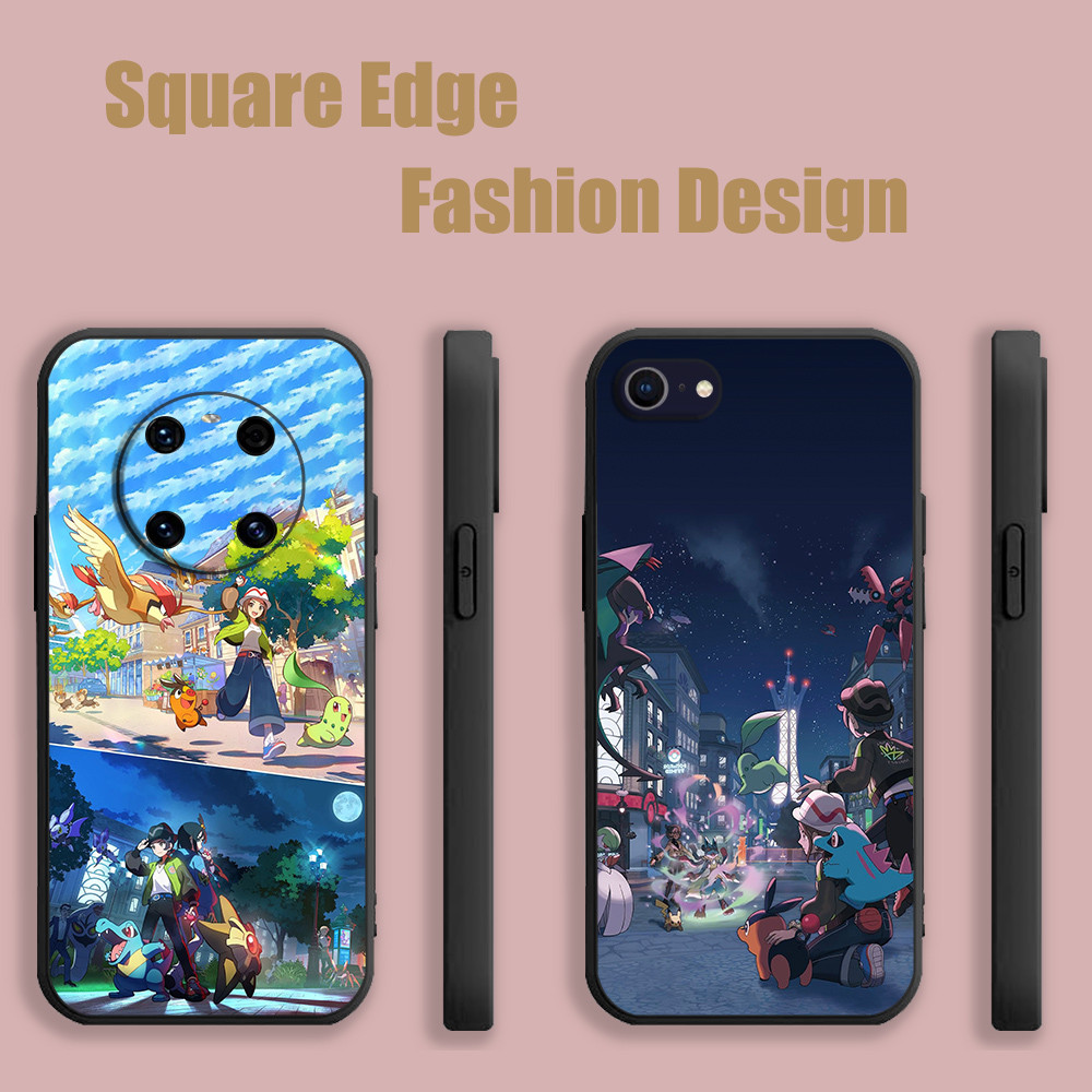 ปลอกสําหรับ OPPO A53 Reno6z 6 Lite A78 A98 5G A3 Pro Reno 8t 4G pokemon Pokémon ZA SAPLE Legends BOJ
