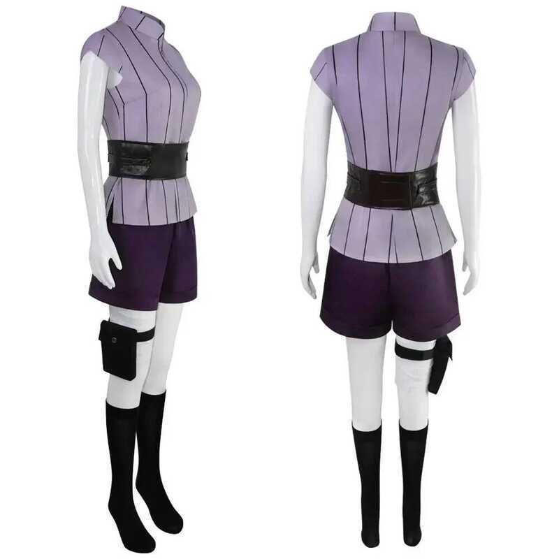 C Halloween Costumes For Women Anime Cosplay Halloween Anime Ninja Cos Hyuga Hinata Cosplay Role-Pl