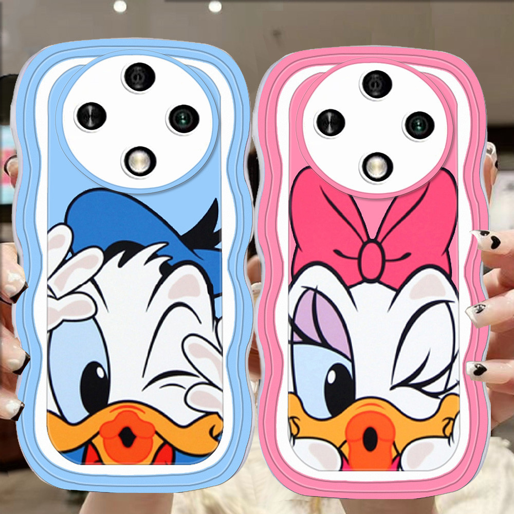 A-20 Donald Duck TPU Casing สําหรับ VIVO IQOO Z7X Z10 13 Y300 Pro Plus 5Gเคสใส