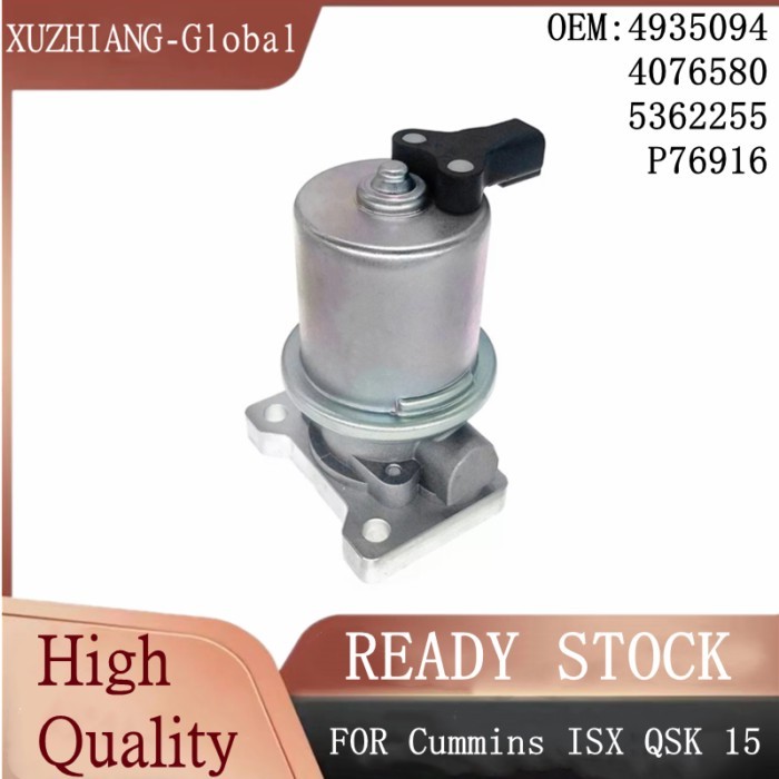 4935094 4076580 5362255 P76916 12V Brand NEW FOR Cummins ISX QSK 15 Engine Fuel Transfer Lift Pump