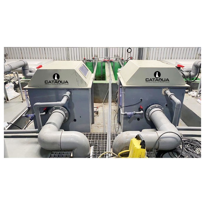 Advanced Aquaculture Drum Filter for Koi Ponds PP Material Rotary Drum Filter for Water Treatment F