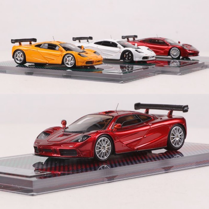 U2 1: 64 McLaren Mclaren F1 LM จําลองเรซิ่นรถรุ่นคอลเลกชันเครื่องประดับ