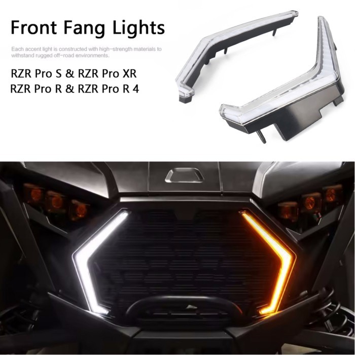 UTV ATV For Polaris RZR Pro XP 4 RZR Pro R 4 Sport Ultimate RZR Pro S 4 Premium 2026 LED Front Acce