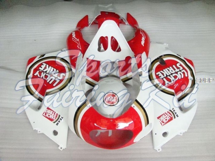Fairings for RGV 250 1995 - 1996 NC23 Red White Abs Fairing RGV250 96 Fairing Kits RGV250 1995