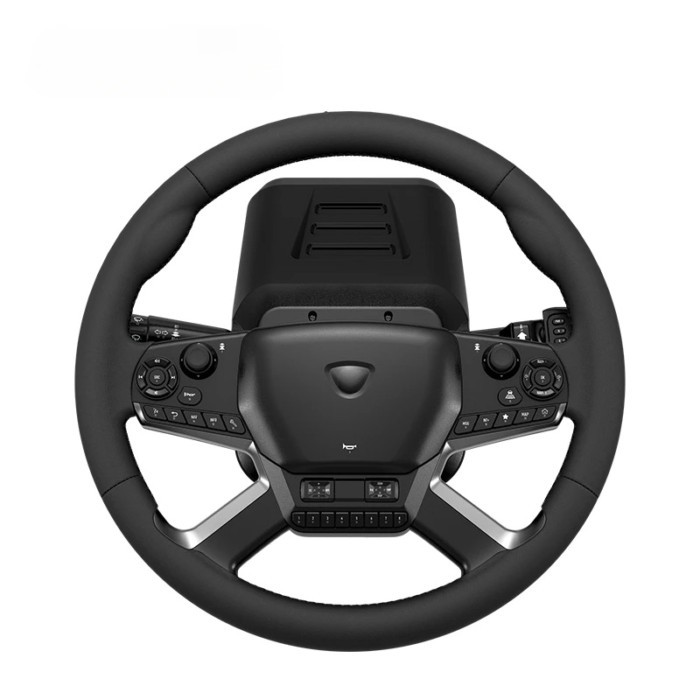 HORI Orca 2 Force Feedback Truck Simulator Steering Wheel Controller Kit for PC Truck Game Emulator