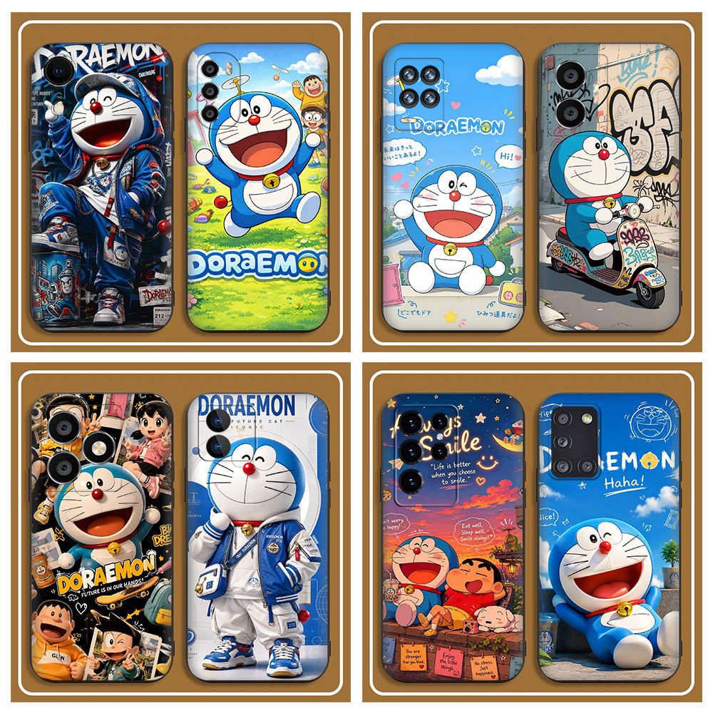 เคสโทรศัพท์แฟชั่นสําหรับ Xiaomi Poco X3 X3Pro X3NFC F4 X4 GT X4 Pro RX52 Doraemon ปกอ่อน