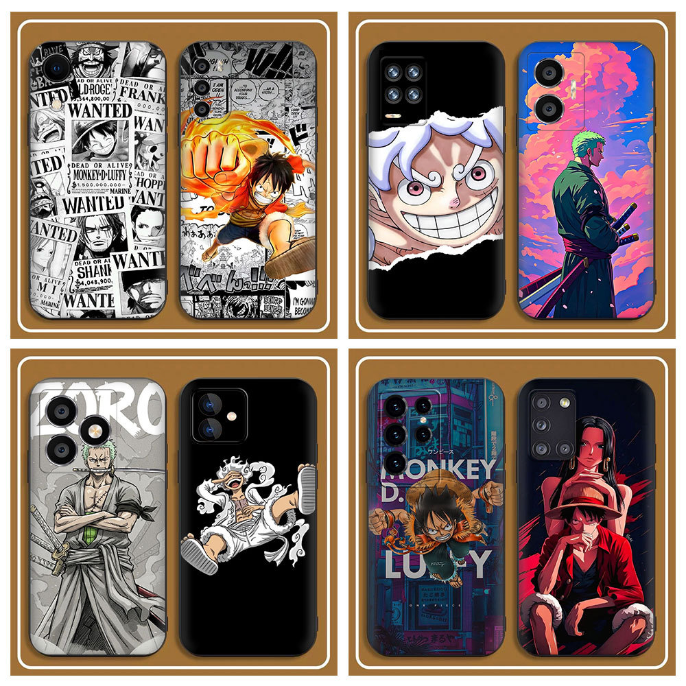 เคสโทรศัพท์แฟชั่นสําหรับ OPPO Reno 8T 5G 7z 8z 2 2Z 2F 3 4 4Pro 4G V866 ONE PIECE ปกอ่อน
