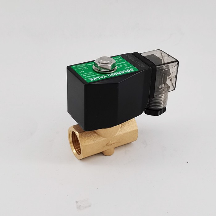 PU-05 AC 0~7bar 2/2 way direct acting NC brass Valve G1/2" 3/8" DC 0-5bar water solenoid valve orif