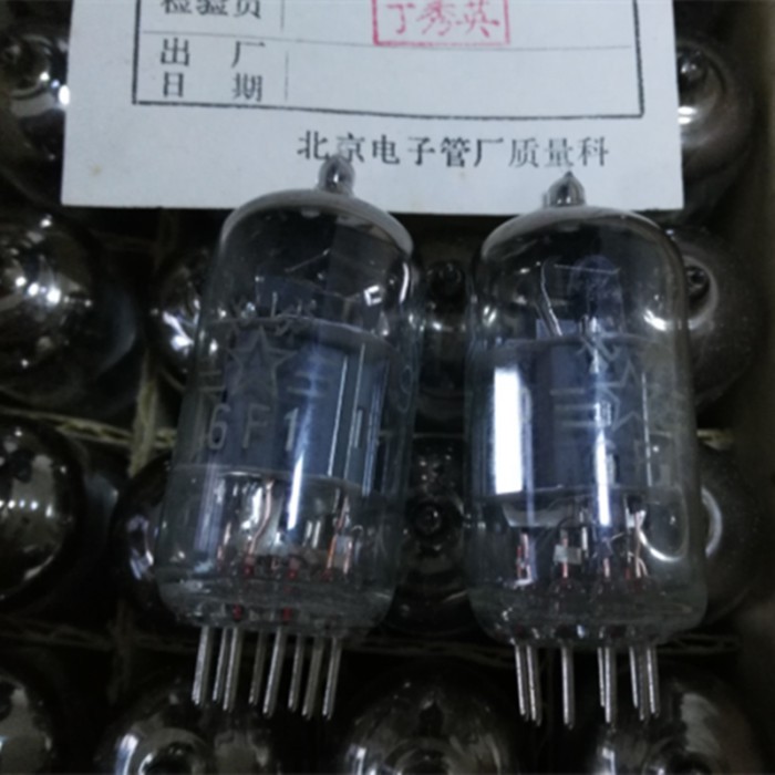 New original box Beijing 6F1 tube on behalf of ECF80 6BL8 6f1 tube