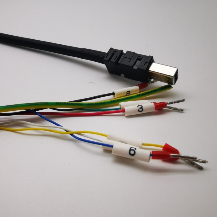 MR-D05UDL3M-B J4 series STO Input And Output CN8 Interface Signal Communication Cable
