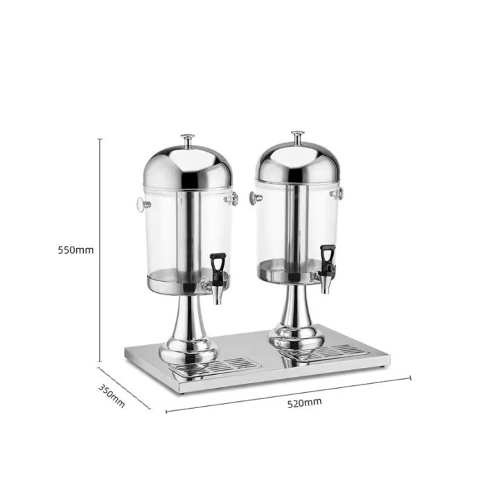 Hotels and Restaurants Stainless Steel Drink Dispenser Tap Cold Fruit Juice Beer Beverage Dispenser