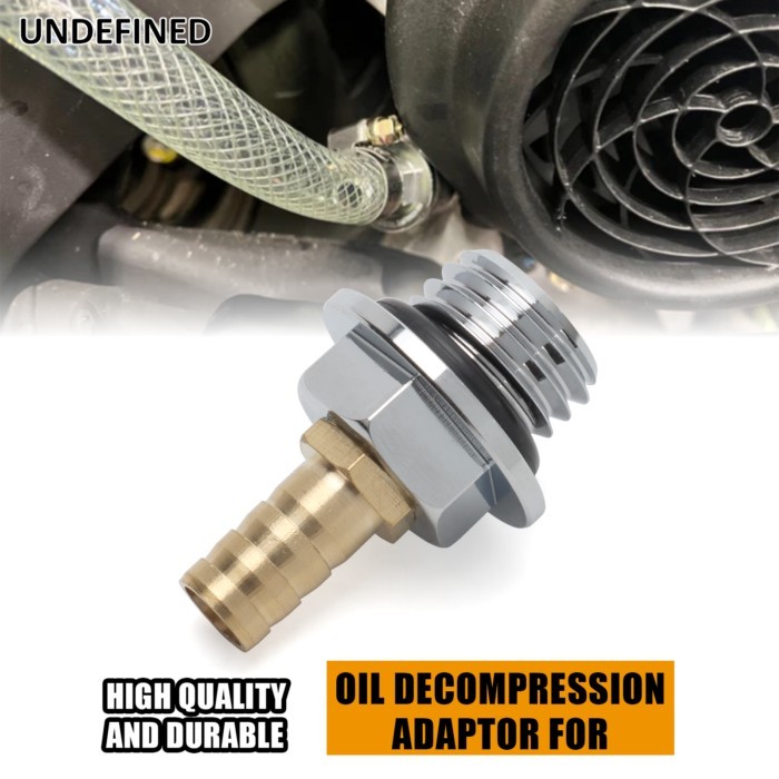 Motorcycle Oil Dip Stick Adapter For Decompression For GY6 150cc 125cc 172cc 180cc 205cc  232cc Sco