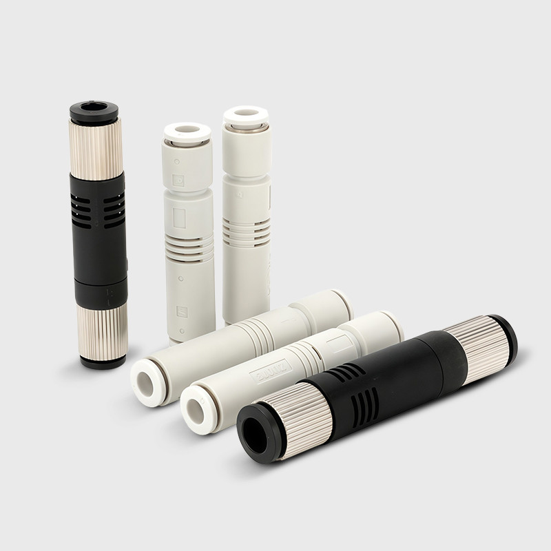 ZU05S ZU07L tubular แรงดันลบ 05L 07S เครื่องกําเนิดสูญญากาศนิวเมติก VML1008VFJ44/66 ฟิตติ้ง