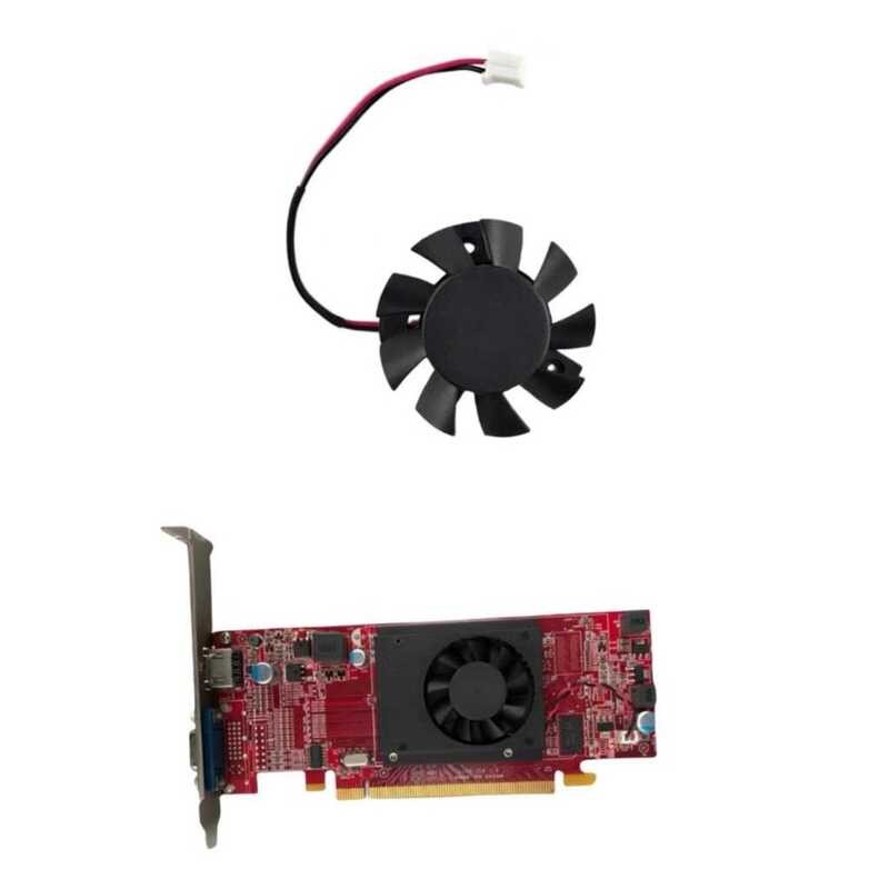 R5 235 GT620 GT720 GT705 HD7450 HD8470 พัดลมการ์ดกราฟิก ใหม่