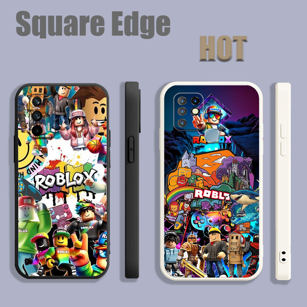 ปลอกสําหรับ Tecno Camon 18 18P 18T Spark Go 2022 ROBLOX เกมน่ารักเพื่อนความงาม BOH11 เคสโทรศัพท์ขอบส