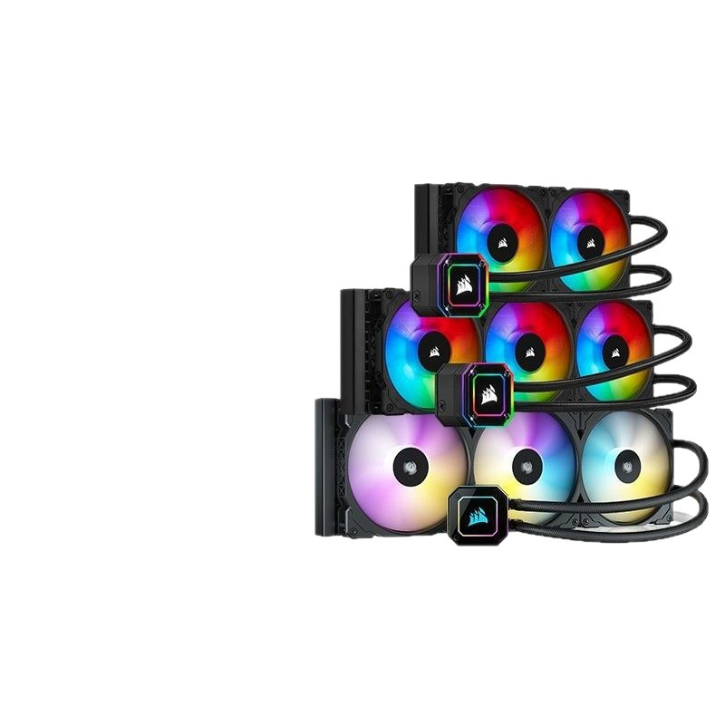 เรือโจรสลัดธุรกิจอเมริกัน iCUE H100i/H115i/H150i Elite Capellix Series AM4/5 Buckle