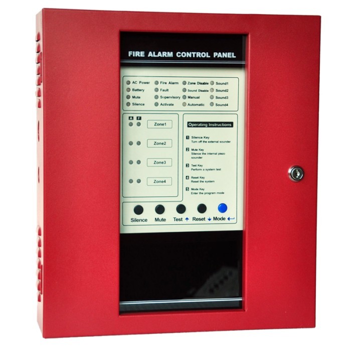 4 Zone  8 Zone   16 ZoneFire Alarm Control Panel Security System for Commercial and Residential Fir