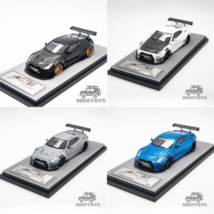 Qidian Model 1: 64 GT-R R35 LB Limited 299/999 รถโมเดล